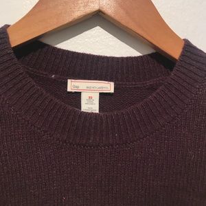 Last CHANCE 2/2 Gap Eggplant Purple Sweater